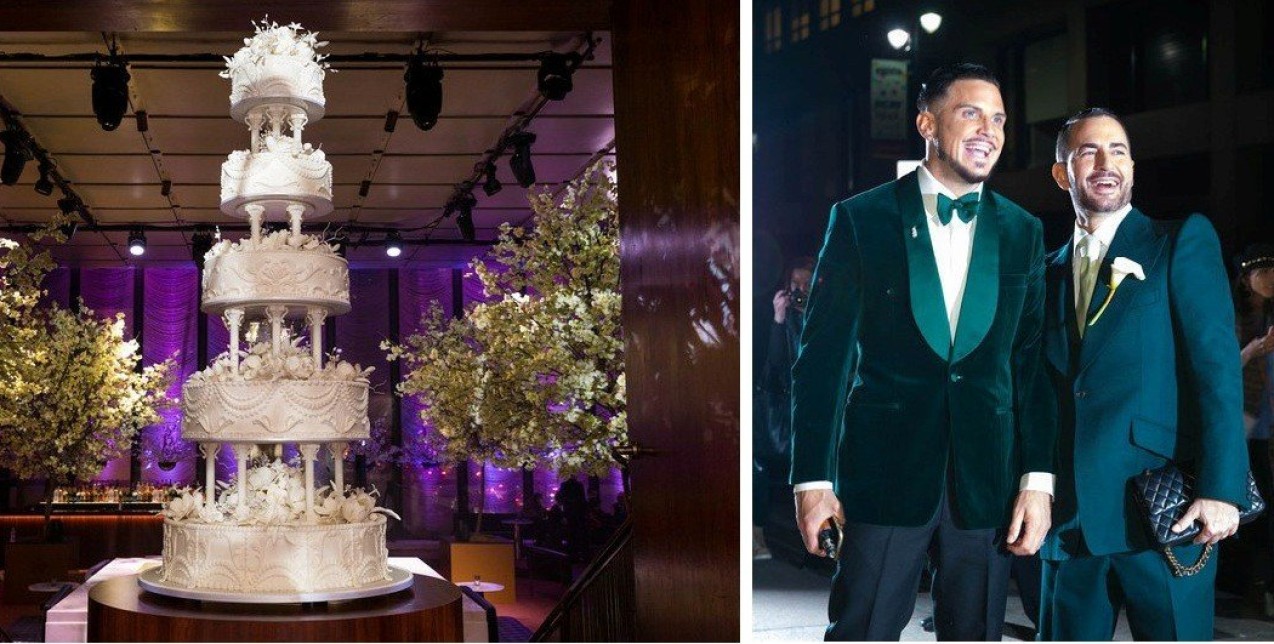 Όσα δεν είδατε από το γαμήλιο πάρτι του Marc Jacobs