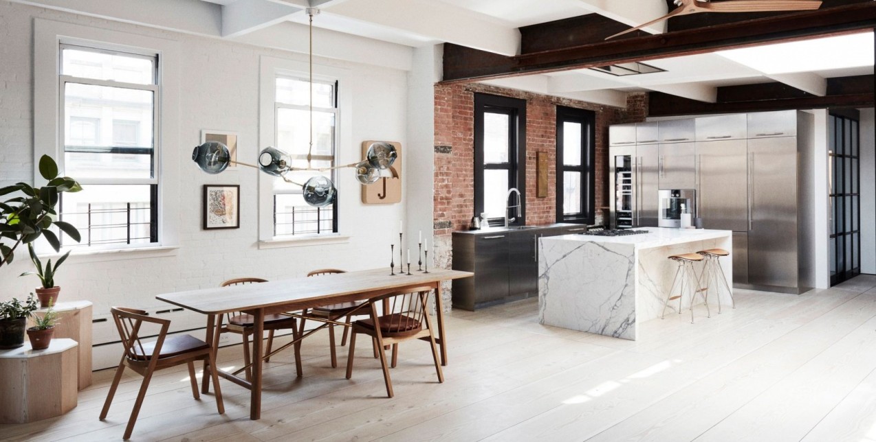 Ένα loft στη Νέα Υόρκη που αποτελεί ωδή στον σκανδιναβικό μοντερνισμό