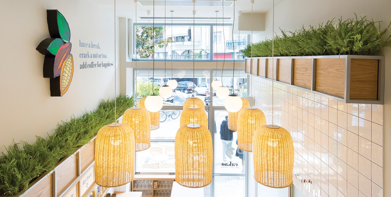 To Cakao είναι ένα υποδειγματικό, νεανικό κατάστημα που εντυπωσιάζει