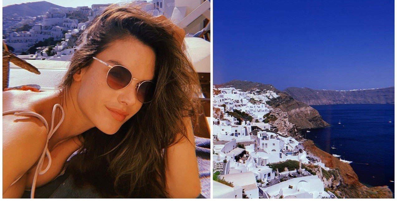Η Alessandra Ambrosio αποθεώνει τη Σαντορίνη κι ό,τι άλλο ξεχωρίσαμε αυτήν την εβδομάδα