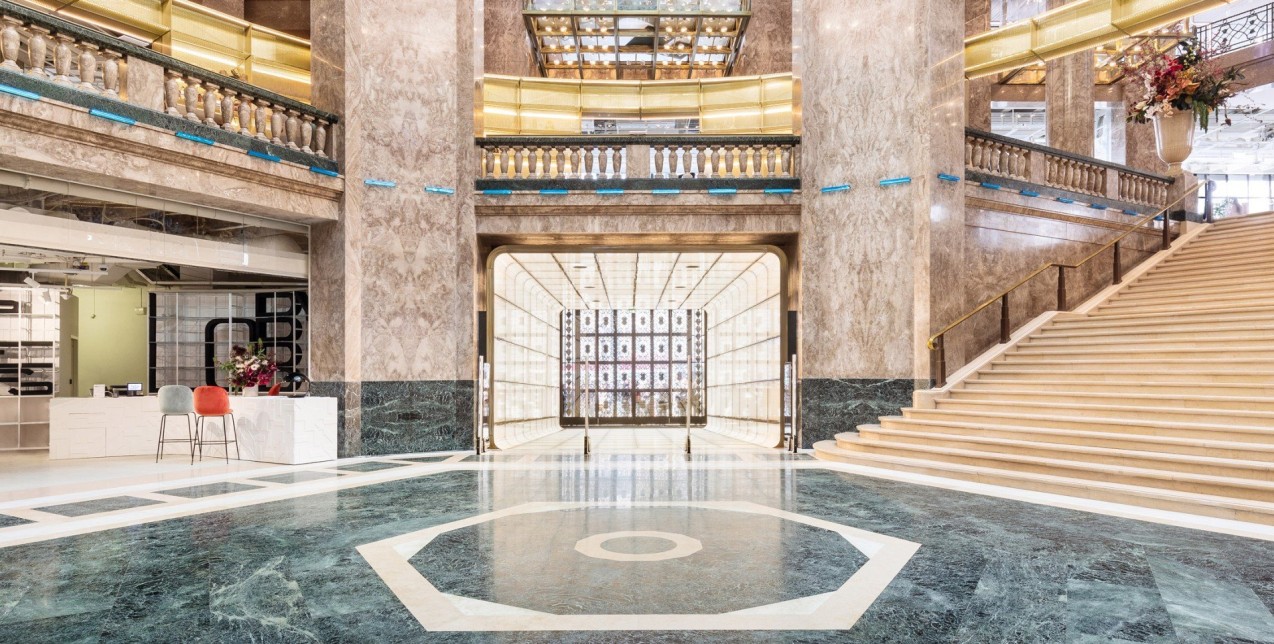 Μια τράπεζα του 1930 μεταμορφώθηκε σε concept store των Galeries Lafayette