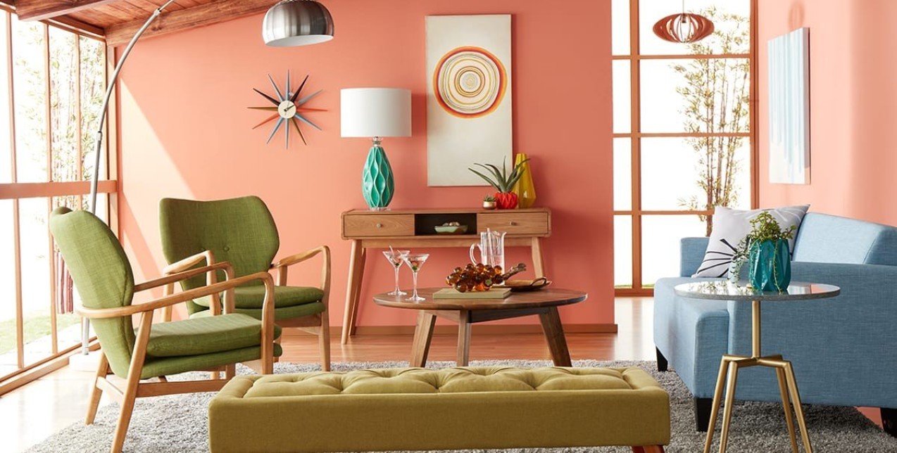 Δημιουργήστε μια φρέσκια 60s inspired διακόσμηση στους χώρους σας 