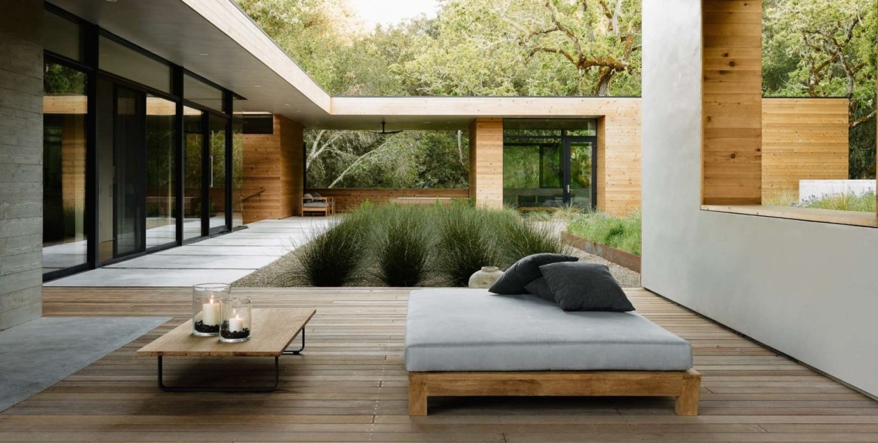 Το Carmel Valley Residence συνδυάζει τον μοντέρνο μινιμαλισμό με τη zen ατμόσφαιρα