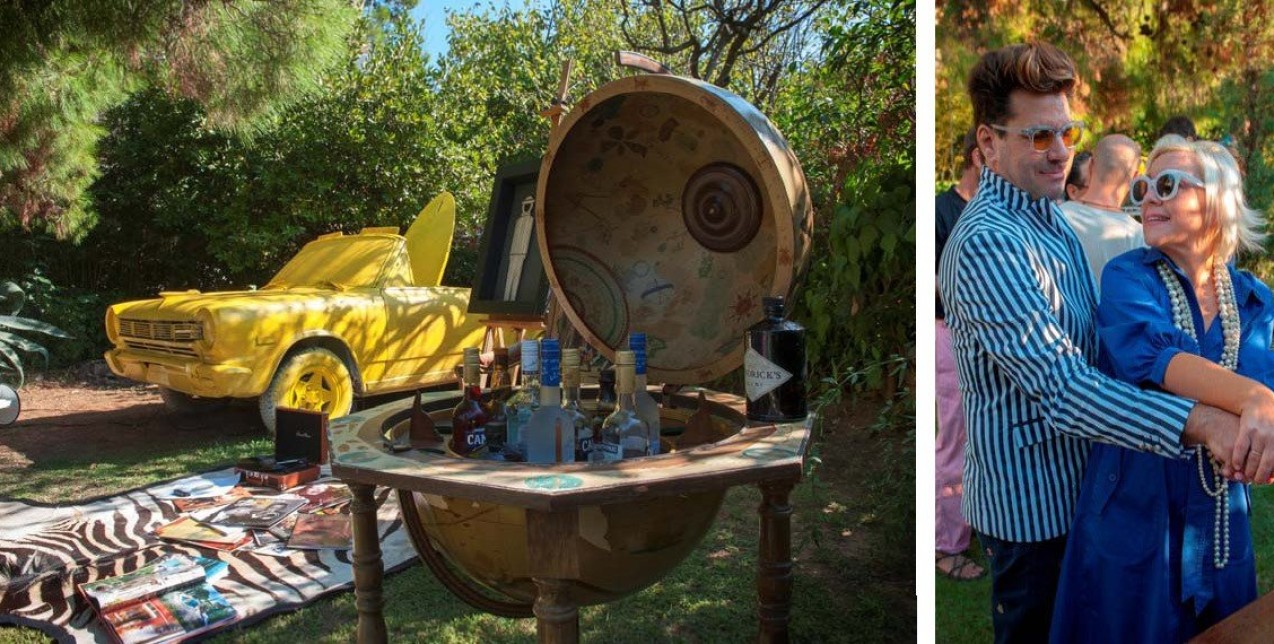 Ο ανατρεπτικός concept maker Γεώργιος Θ. Καράμπελλας τίμησε τον φωτογράφο Slim Aarons