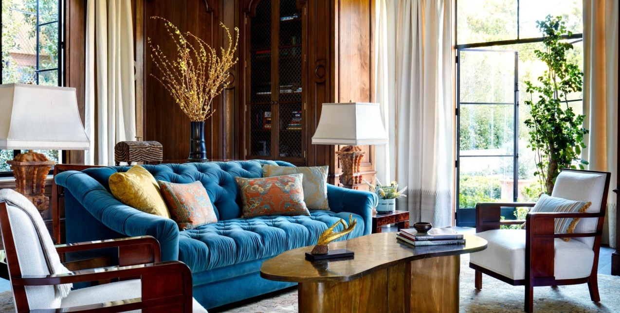 Ένα εκπληκτικό αρχοντικό στο Λος Άντζελες με ιταλικές αναφορές στη διακόσμηση 