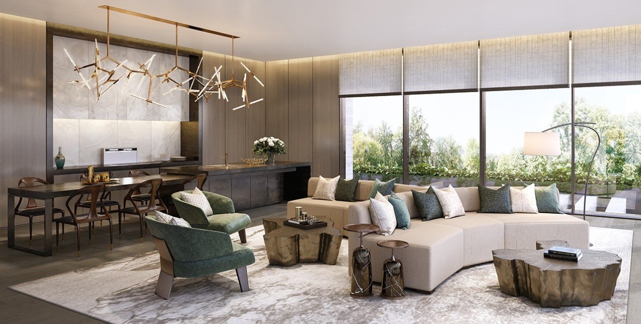 Μια υπερπολυτελής κατοικία στη Σαγκάη συνδυάζει τα fashion στοιχεία με την πολιτιστική κληρονομιά