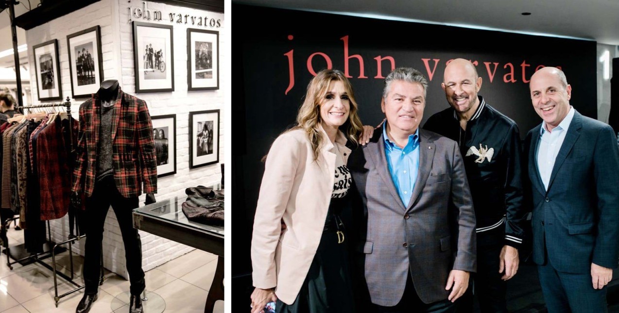 O John Varvatos «ρόκαρε» στο Αttica City Link