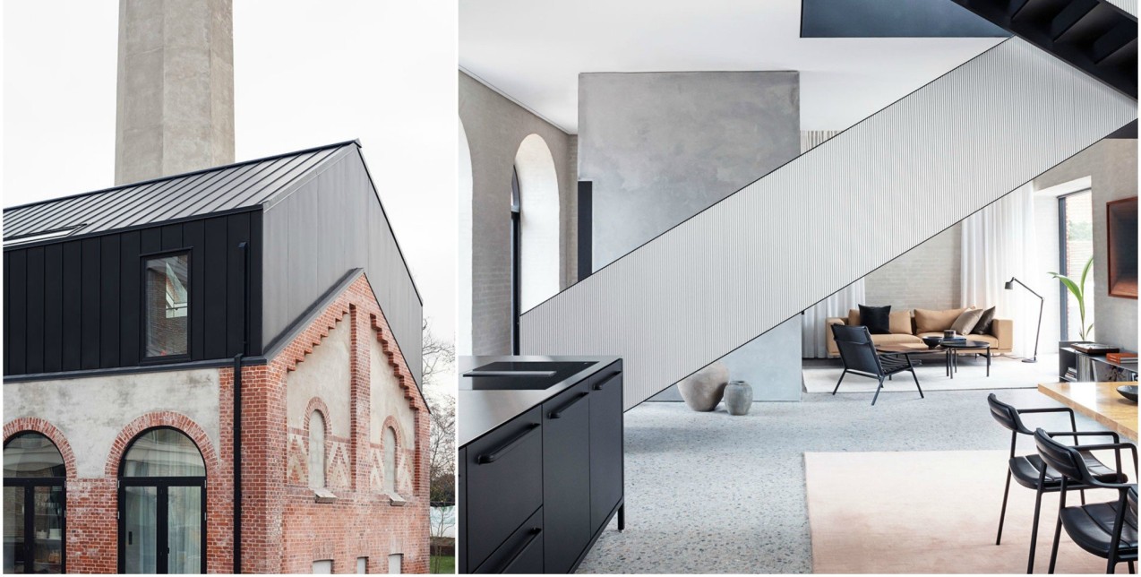 Το Vipp Chimney House είναι ένα υποδειγματικό παράδειγμα αναβίωσης ενός ιστορικού χώρου 