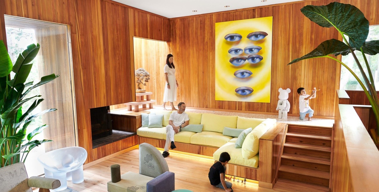 Η μοναδική κατοικία του καλλιτέχνη Daniel Arsham στo Long Island είναι γεμάτη τέχνη 