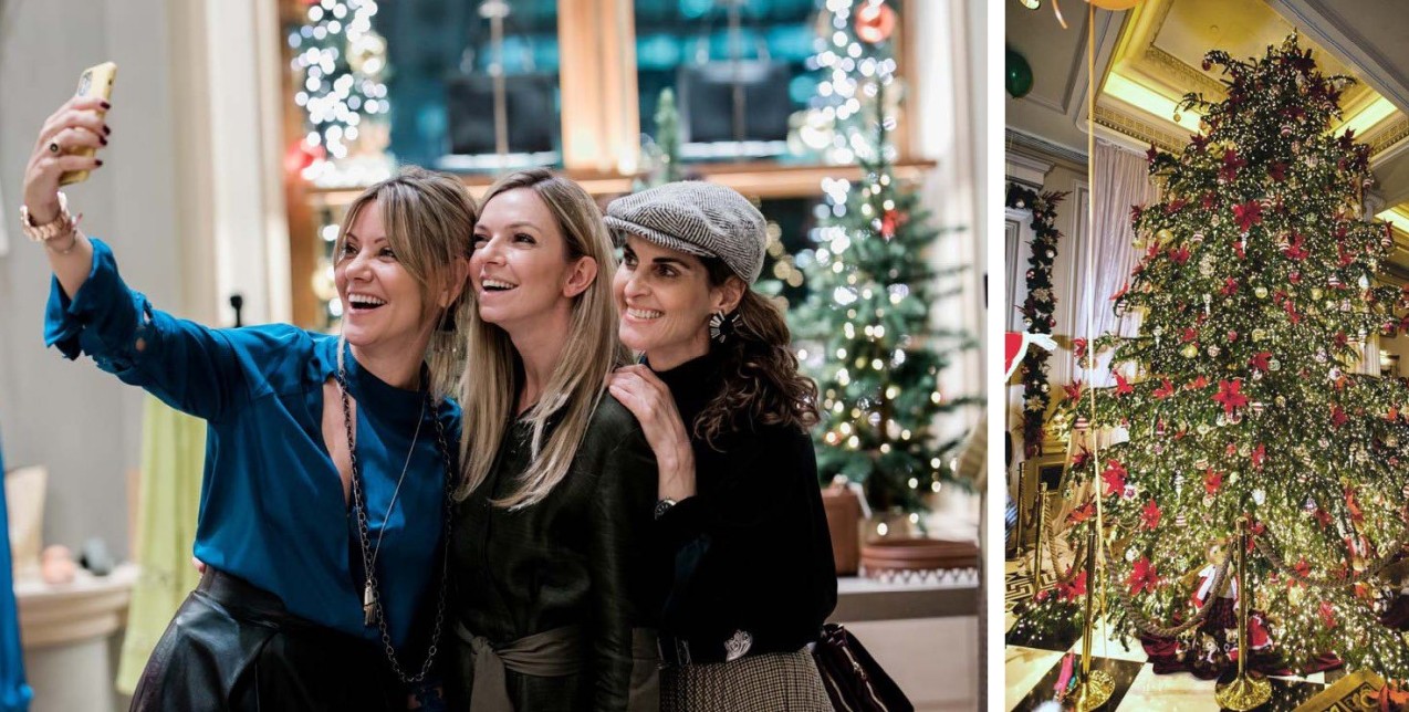 Στο Zeus+Δione Xmas Party στο GB Corner Gifts and Flavors Store