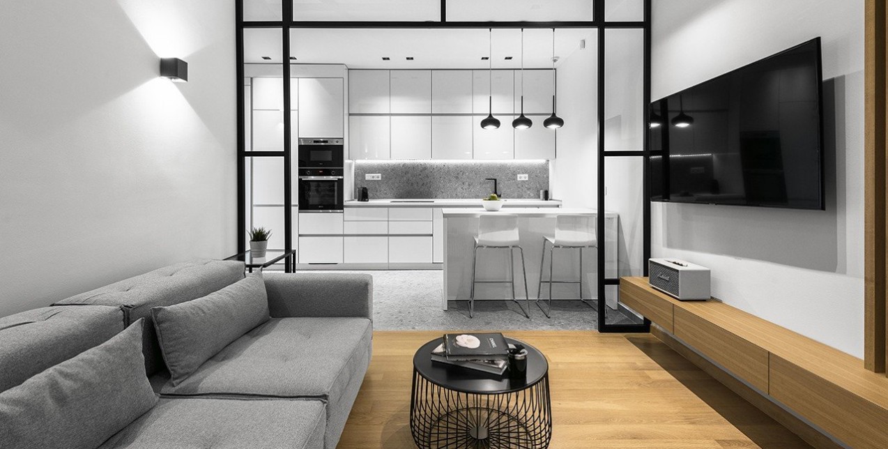 Ένα μόλις 55 τ.μ. διαμέρισμα στο κέντρο της Θεσσαλονίκης μας έκλεψε την καρδιά 