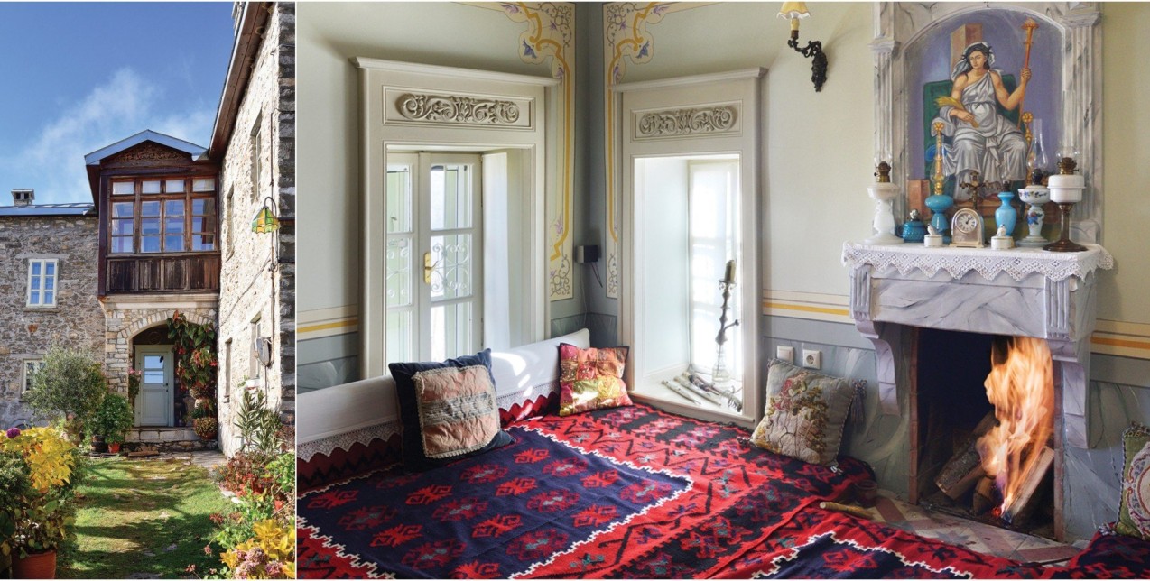 Μια κατοικία στο Νυμφαίο αναβιώνει στη σύγχρονη εποχή διατηρώντας και διαφυλάσσοντας την ιστορικότητά της σαν αληθινό θησαυρό