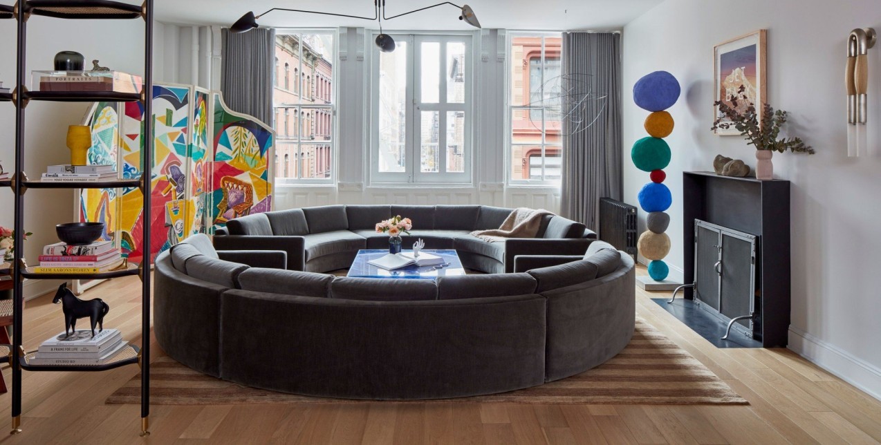 Ένα εκπληκτικό loft στο SoHo που συνδυάζει την άνεση με τη δημιουργικότητα