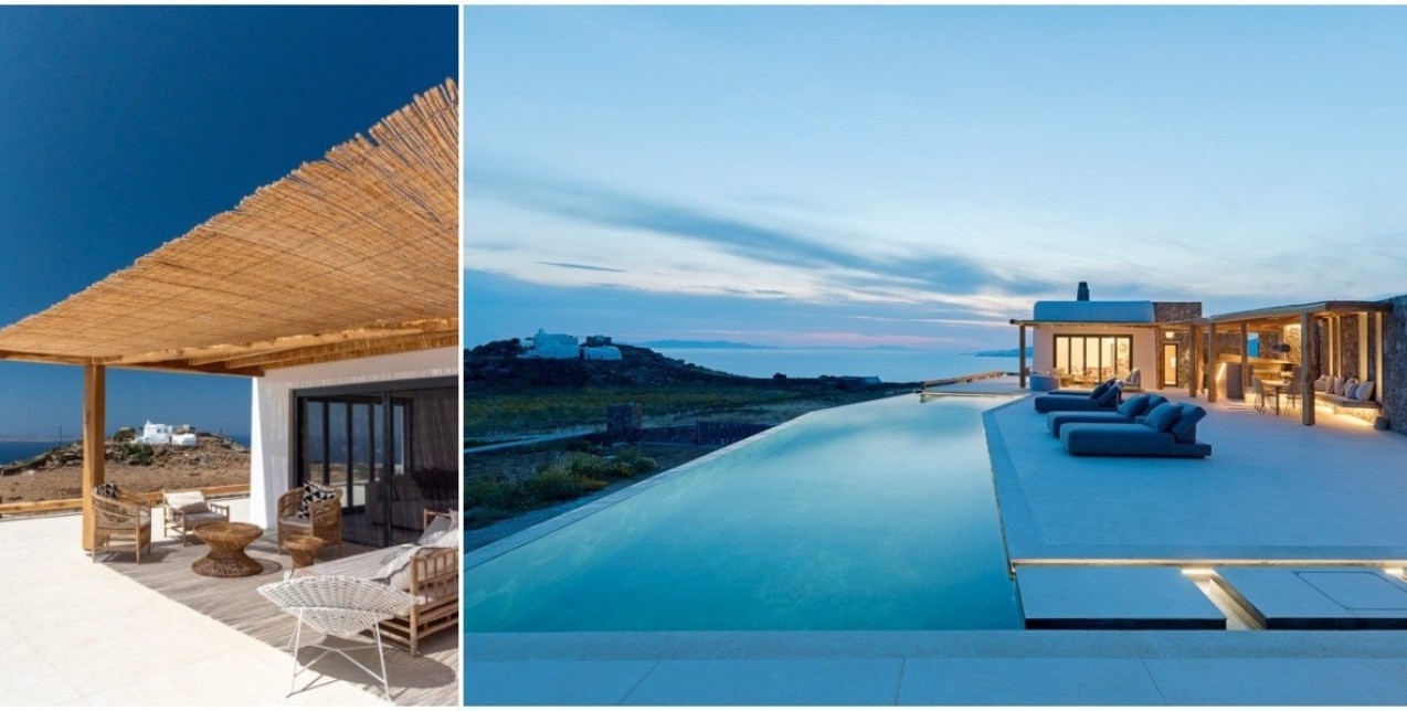 Μια μοναδική κατοικία στη Μύκονο μας ταξιδεύει στο ελληνικό καλοκαίρι 