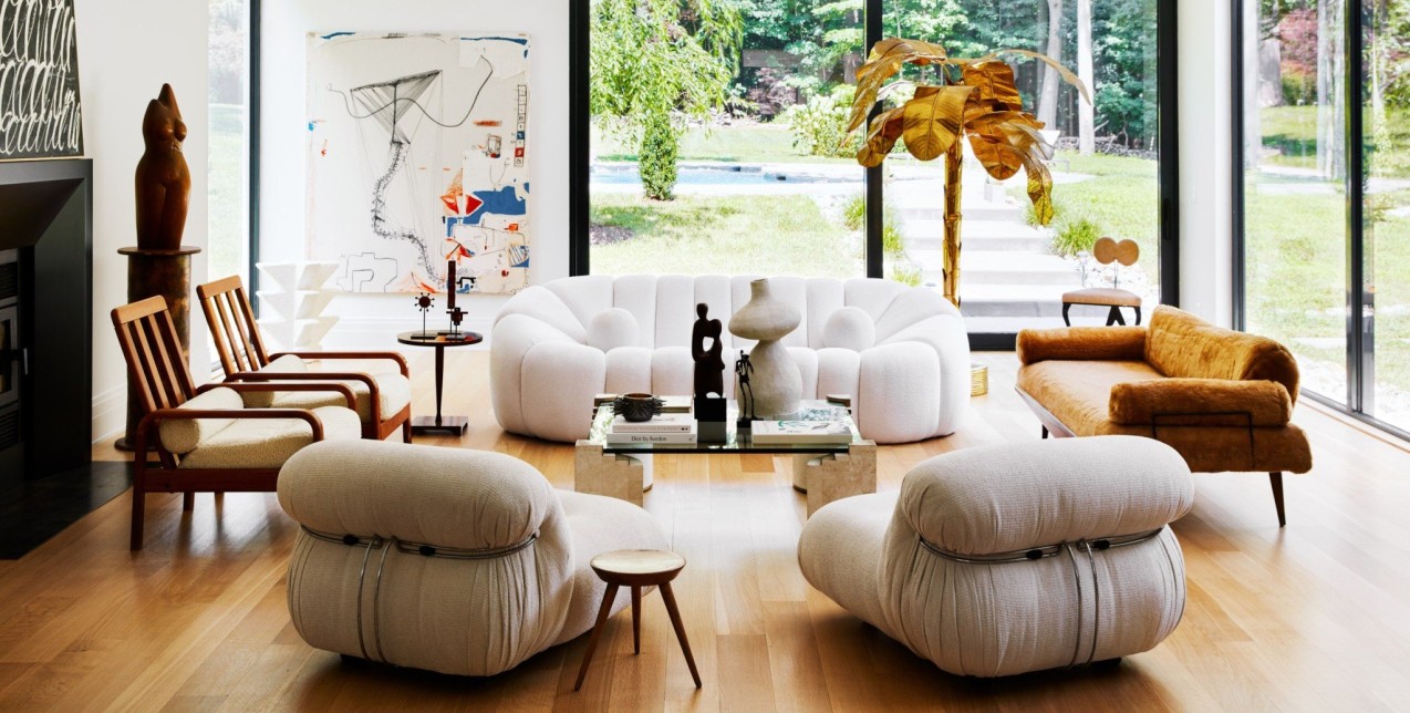 Περιηγηθείτε στο μοντερνιστικό «καταφύγιο» του fashion designer, Christian Siriano, στο Κονέκτικατ