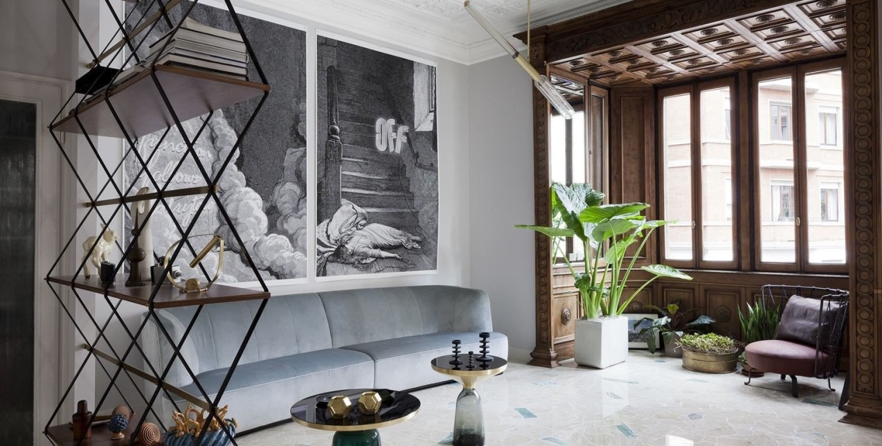 Μια ματιά στη μοναδική art nouveau κατοικία του φωτογράφου Adriano Russo & της συζύγου του Silvia στο Μιλάνο