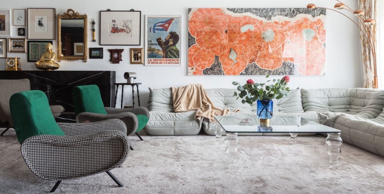 Ένα εκπληκτικό διαμέρισμα στη Shanghai με chinese αναφορές στη διακόσμηση