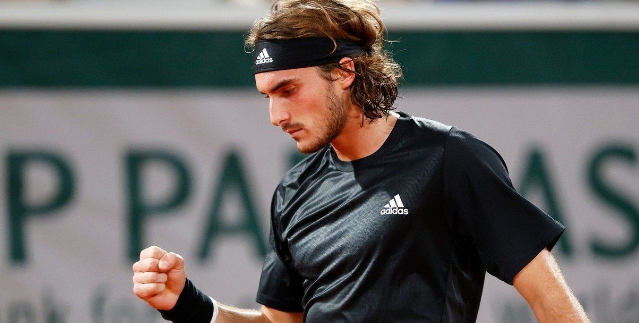 Ο Στέφανος Τσιτσιπάς είναι ο πρώτος Έλληνας στους οκτώ του Roland Garros 