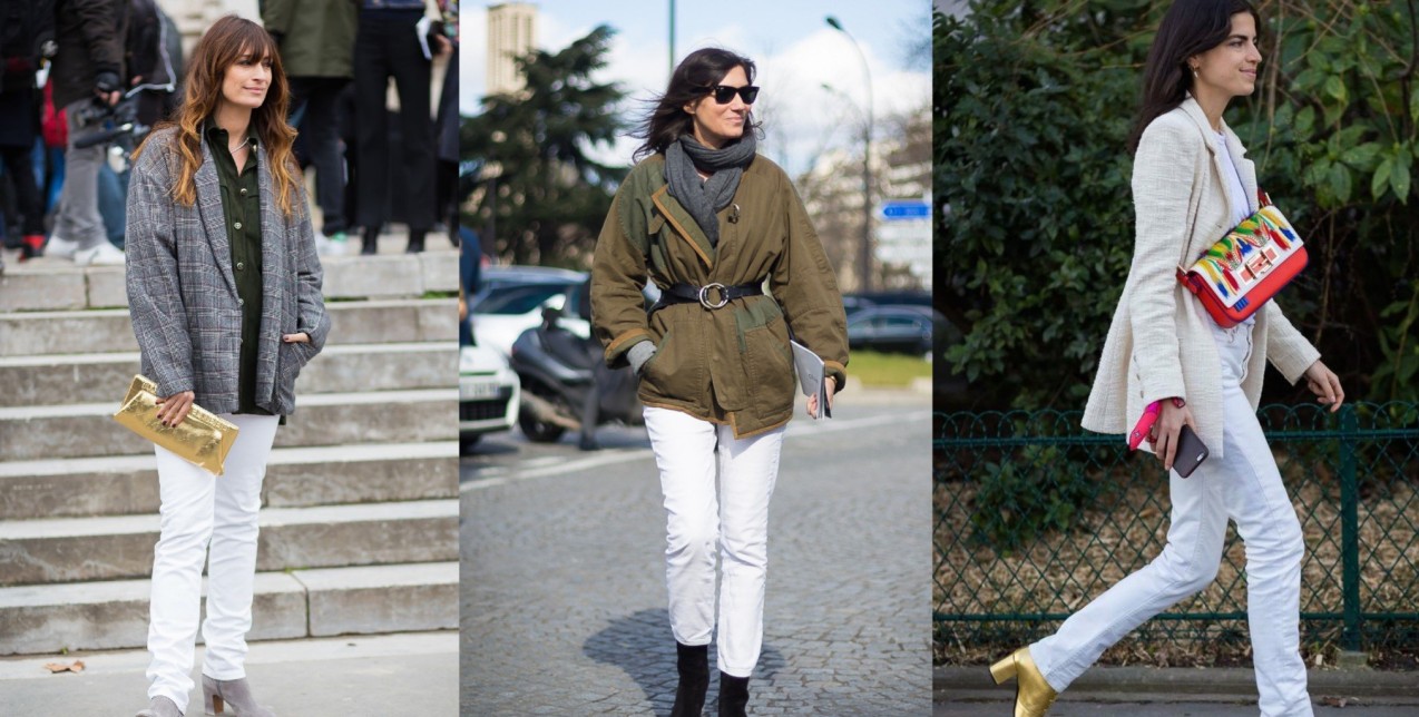 Πείτε ναι στα white jeans τον χειμώνα