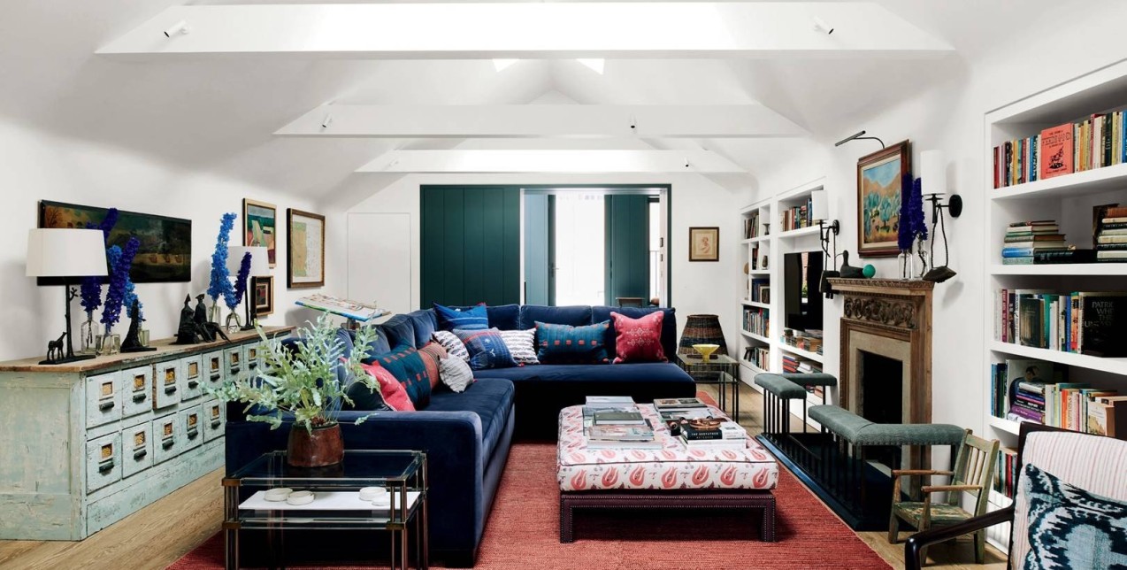 Μια ονειρική κατοικία στο Λονδίνο που αποτελεί επιτομή του mix&match στιλ στη διακόσμηση