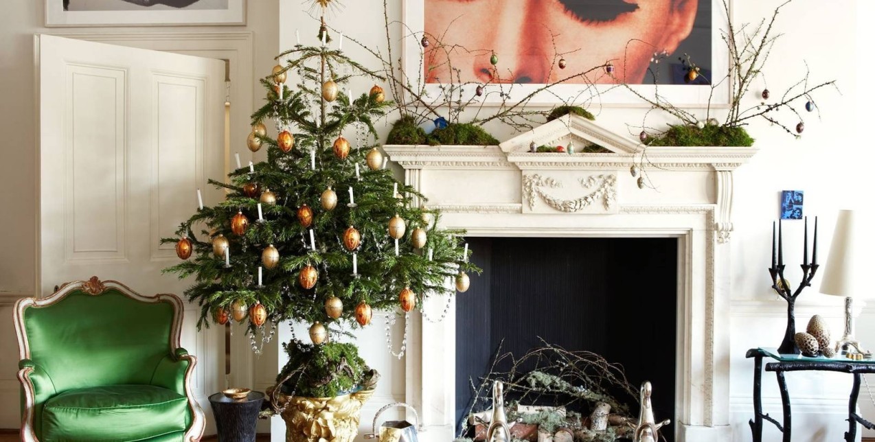 Μια υπέροχη κατοικία στην Αγγλία με elegant Χριστουγεννιάτικη διακόσμηση που θα σας μαγέψει