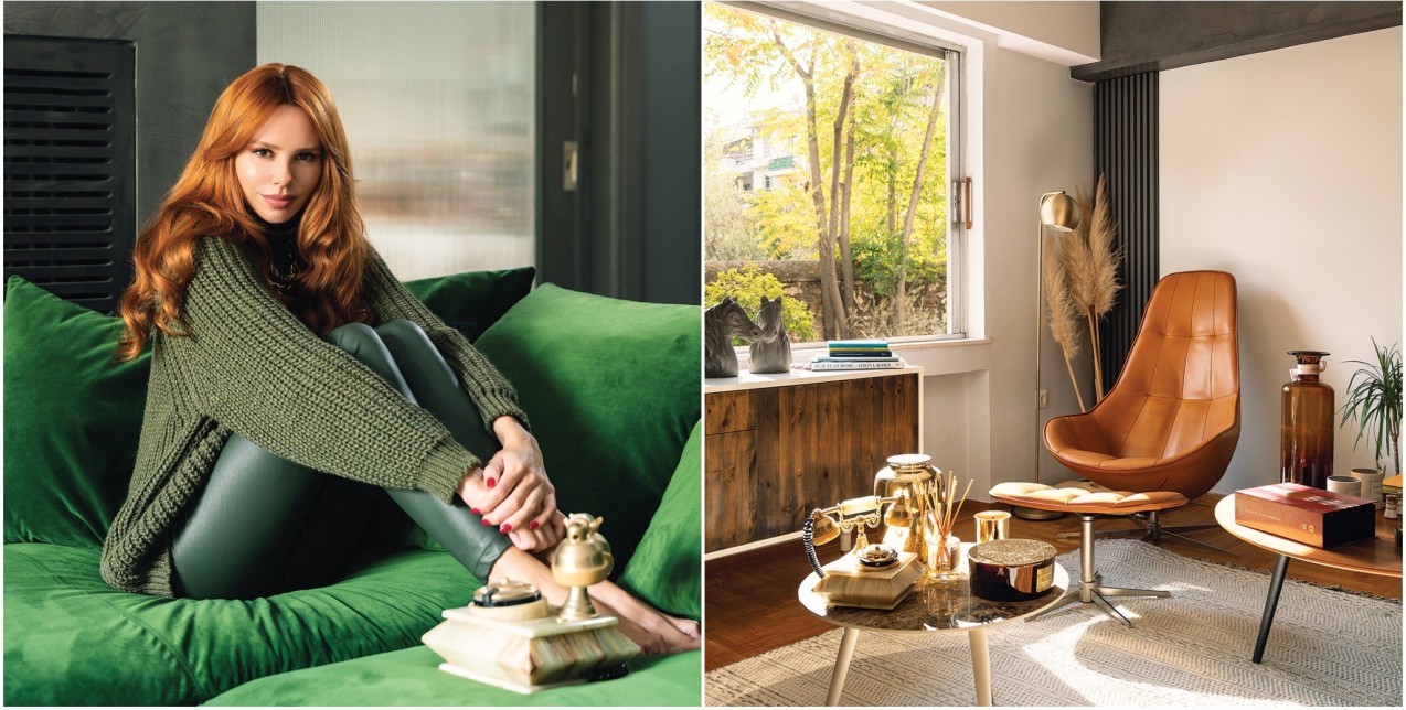 Home Sweet Home: H Έβελυν Καζαντζόγλου μας ξεναγεί στο υπέροχο διαμέρισμά της στην Αθήνα & μοιράζεται μαζί μας όσα το κάνουν ξεχωριστό