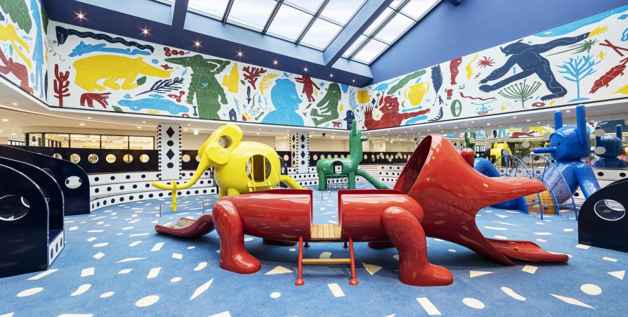 Τρεις νέοι χώροι του Moka Garden στη Σεούλ έχουν την υπογραφή του Jamie Hayon 