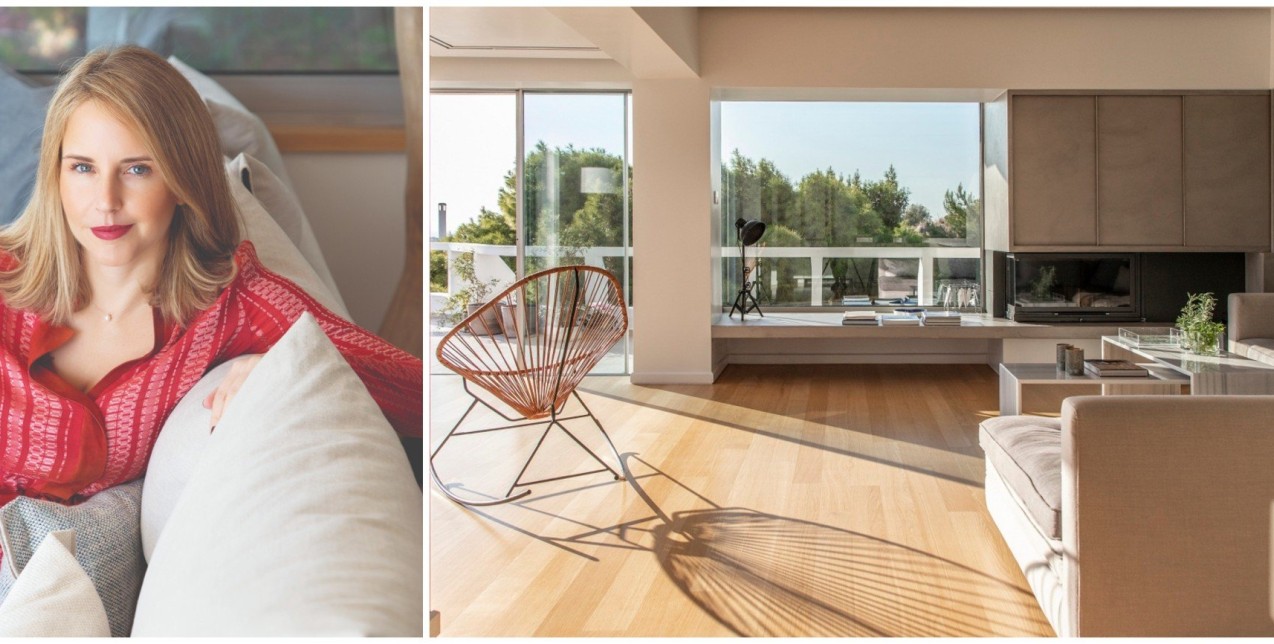 Joie de Vivre: Η αρχιτέκτονας Στέλλα Δημητριάδου μάς υποδέχεται στο σπίτι της στη Βουλιαγμένη και μιλάει για το νέο της project Synama