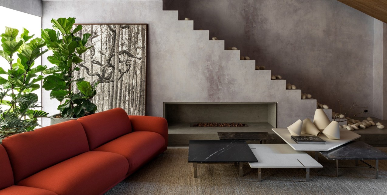 To Loft Refúgio αποτελεί έναν πολυμορφικό χώρο με «ζεστή» και φιλόξενη ατμόσφαιρα