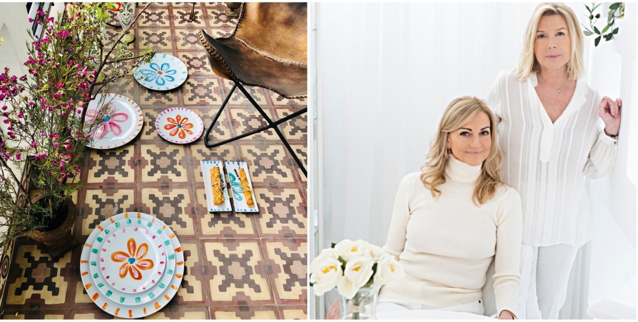 Το σερβίτσιο "Daisies" είναι η πρώτη art de la table δημιουργία των Α&Α Δάνου 