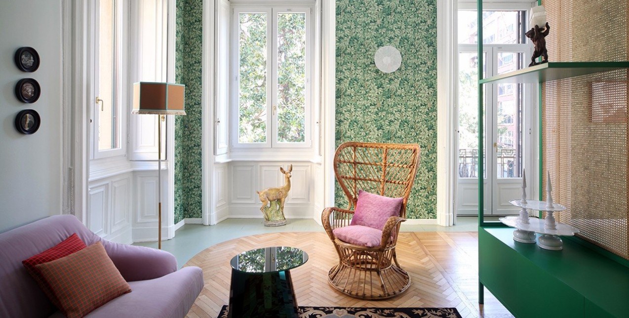 Ένα διαμέρισμα στο Μιλάνο ανακαλεί μνήμες από το παρελθόν