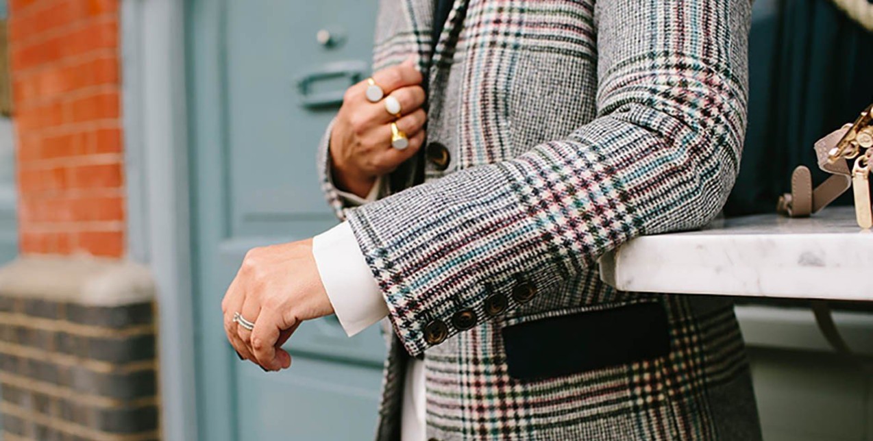 How to: Πώς να συνδυάσετε το καρό παλτό