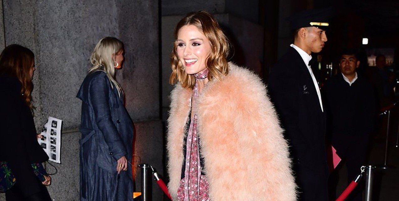 Ένα πρωτότυπο party look από την Οlivia Palermo 