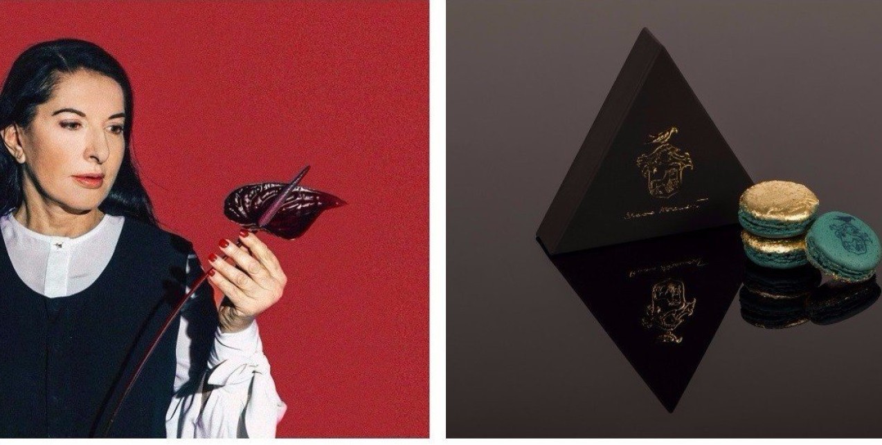 Macarons εμπνευσμένα από τη ζωή της Marina Abramovic
