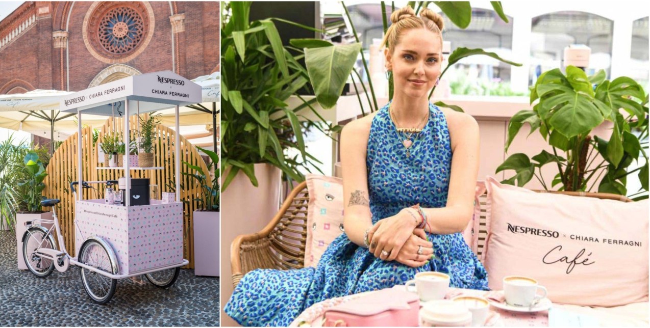Μέσα στο pop-up café της Nespresso και της Chiara Ferragni από το collab τους στο Μιλάνο