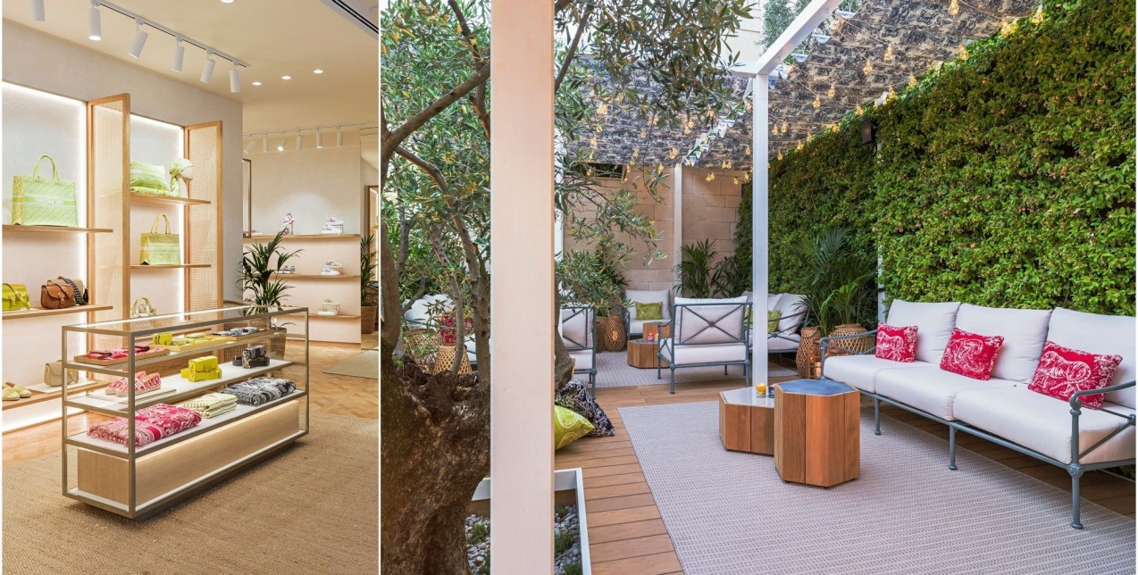 H νέα pop-up boutique του οίκου Dior στο Μαυροβούνιο εξυμνεί την γαλήνια αύρα του καλοκαιριού