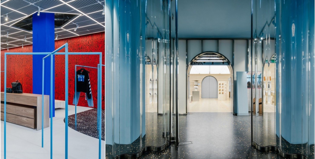 Μέσα στο νέο flagship store της Off-White στο Παρίσι που ξεχωρίζει για το ultra modern design του