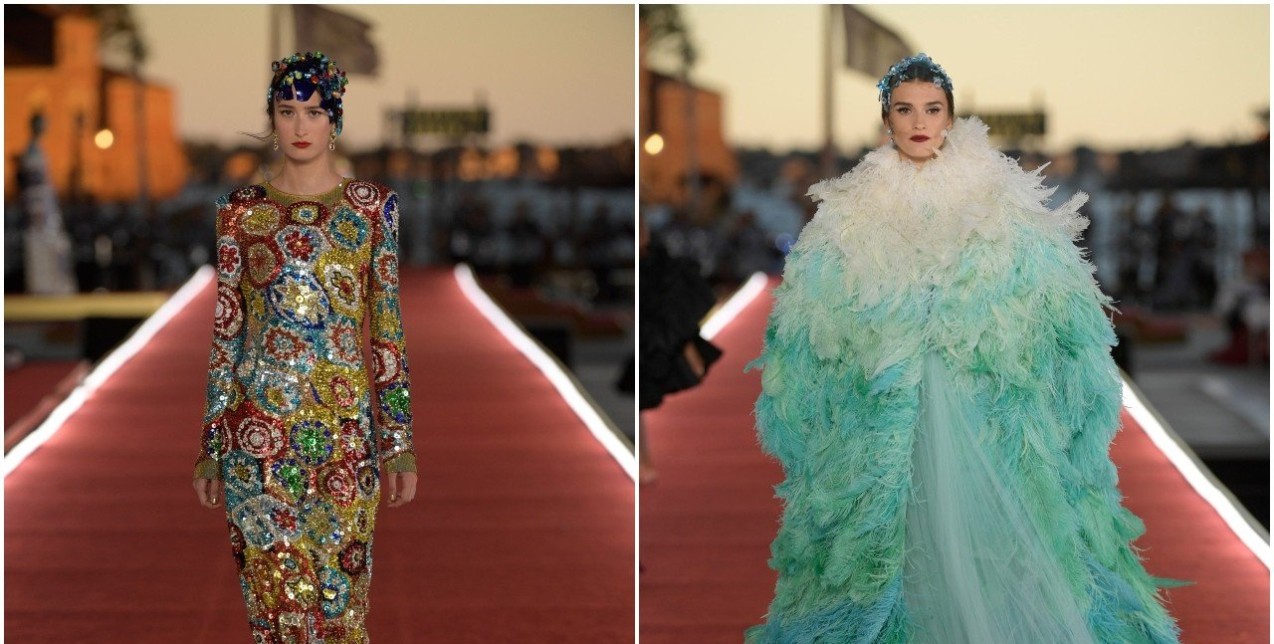 Dolce & Gabbana: Το εντυπωσιακό Alta Moda show στη Βενετία ήταν μια ωδή στη glam αισθητική 
