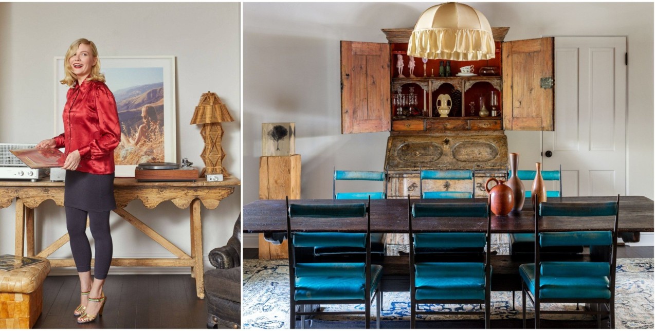 H rustic κατοικία της ηθοποιού του Hollywood, Kirsten Dunst, έχει ένα κοινό με την Jackie O'