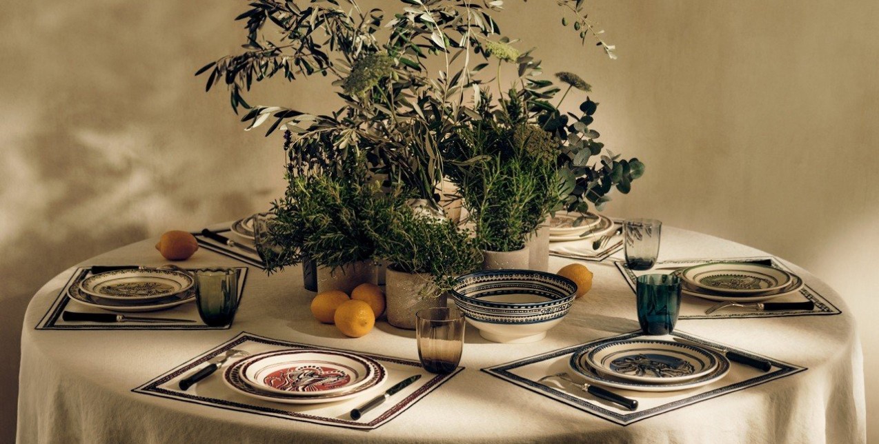 Ο οίκος Dior εξυμνεί τον Ελληνικό πολιτισμό μέσα από τη νέα tableware συλλογή του