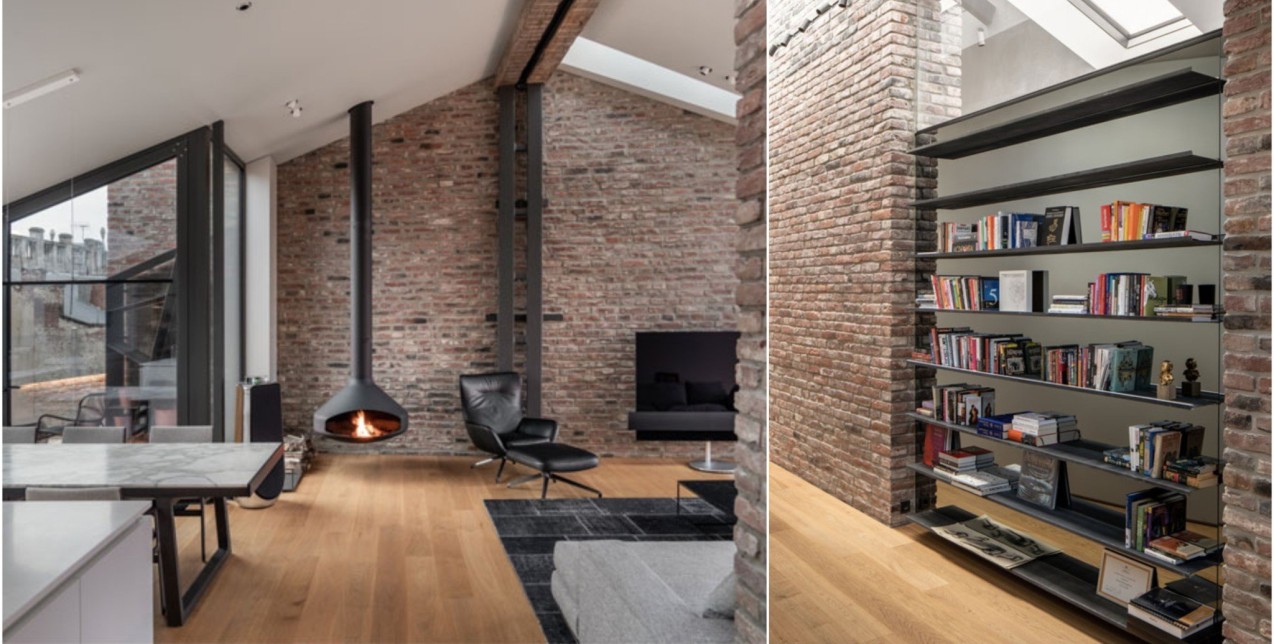 «Χαθείτε» σε ένα φανταστικό ρετιρέ όπου το παιχνίδι του φωτός αποτελεί μέρος της διακόσμησης 