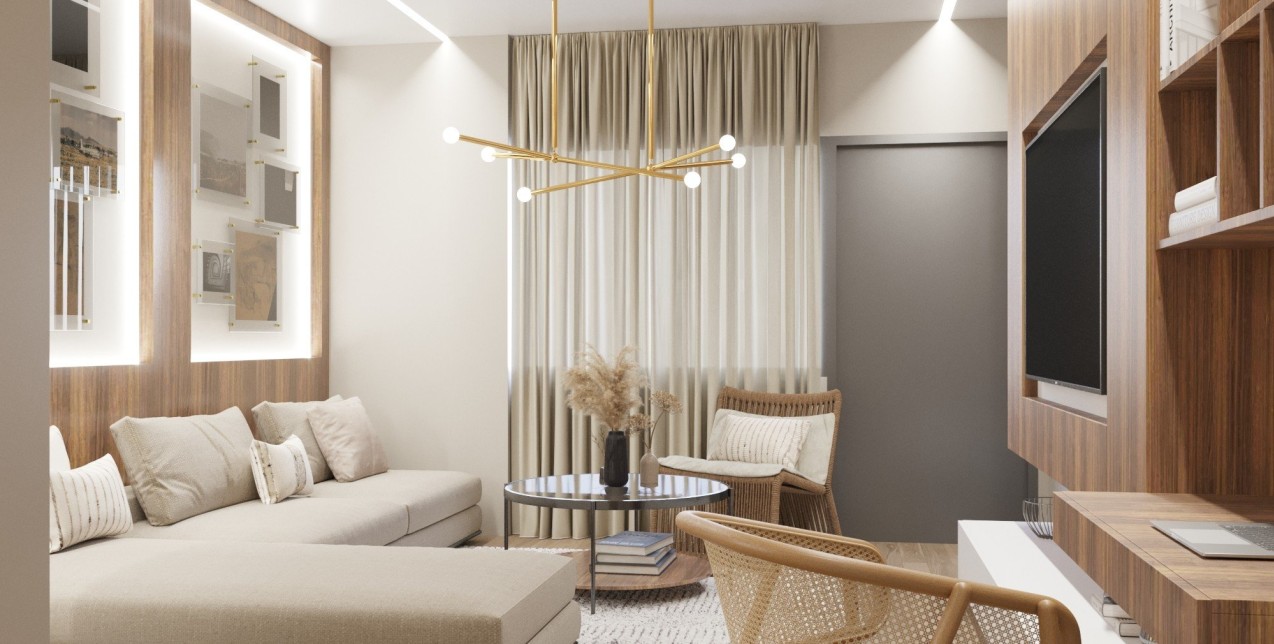 Δείτε πώς δύο φoιτητικά studio στη Θεσσαλονίκη 43 & 49 τ.μ. μετατράπηκαν σε super άνετους χώρους