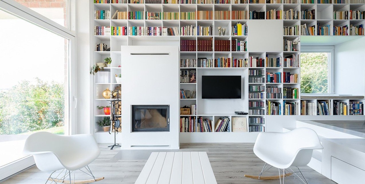 8+1 τρόποι για να οργανώσετε τη βιβλιοθήκη των ονείρων σας 