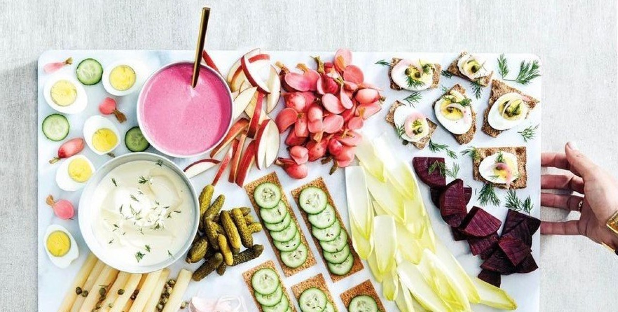 Φτιάξτε τώρα μία healthy γιορτινή πιατέλα