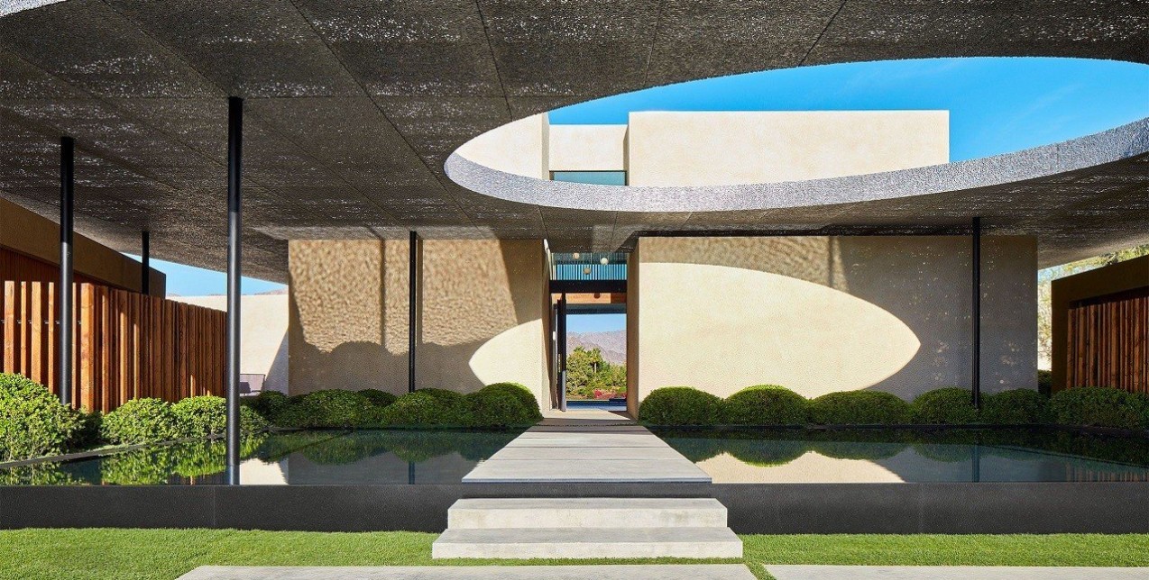 Μια φουτουριστική κατοικία στην California μάς κάνει να ανυπομονούμε για το καλοκαίρι