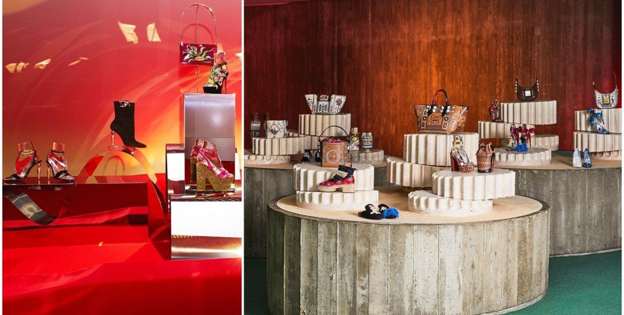 Η «Κυρία Τεπενδρή» του Κωνσταντίνου Κακανιά πρωταγωνιστεί στη νέα capsule collection του Christian Louboutin