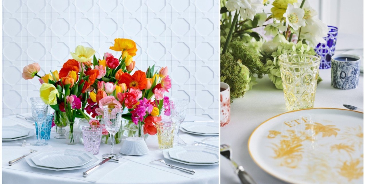 Οι νέες tableware συλλογές του Dior Maison δημιουργούν το πιο ανοιξιάτικο setting στο τραπέζι σας