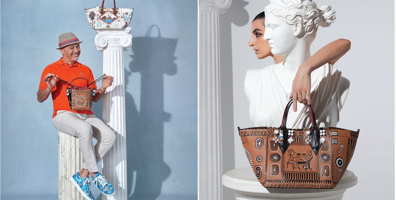 Fashion news: Ο Christian Louboutin υμνεί τον ελληνικό πολιτισμό στην “Greekaba” capsule συλλογή του