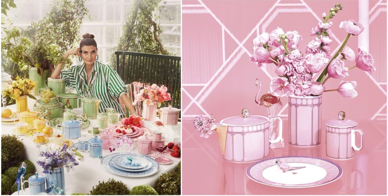 Η Swarovski ενώνει τις δυνάμεις της με τη Rosenthal για τη δημιουργία μιας tableware συλλογής