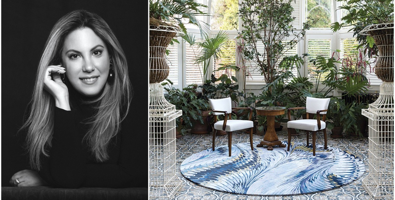Η Mary Katrantzou μας διηγείται το χρονικό της συνεργασίας της με την The Rug Company
